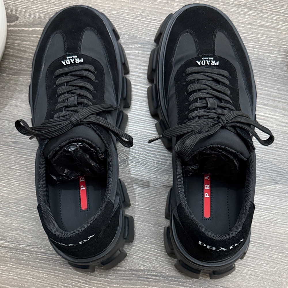 Prada Black Men's Sneakers - Picture 6 of 9